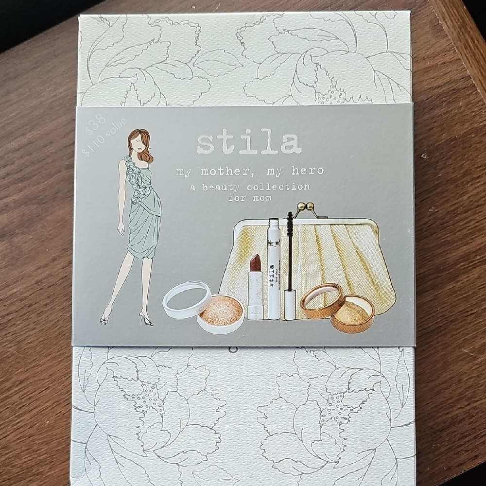 NIB Stila My Mother, My Hero Beauty Collection Eyeshadow, Lipstick, Bronzer Set